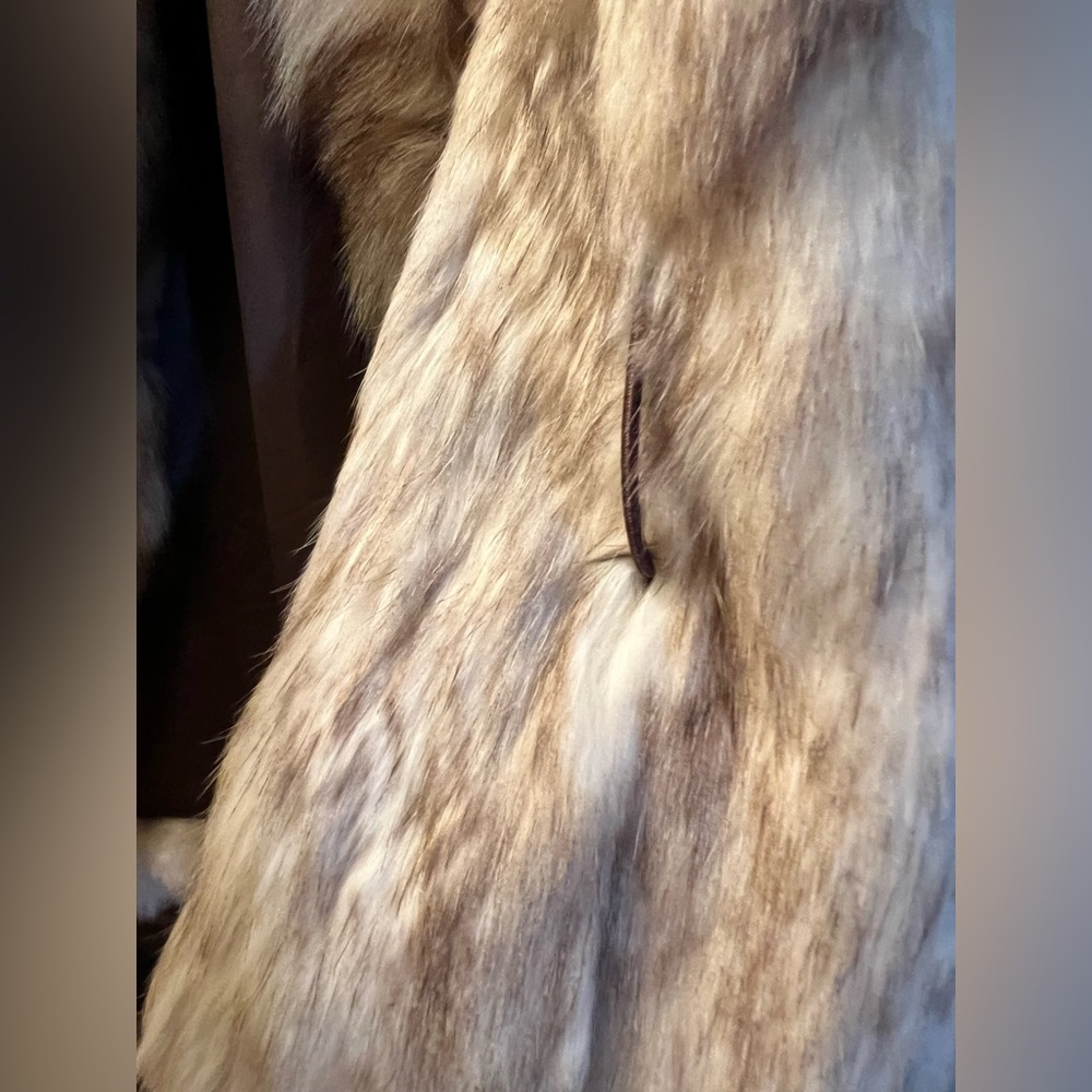 Vintage 80s Rabbit Fur Jacket - Picture 6 of 11